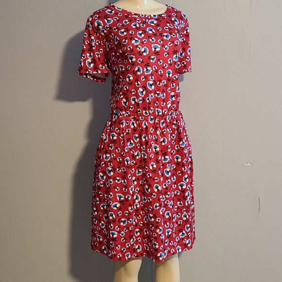 Tickled teal Dresses & Skirts - Tickeled Teal Woman's Floral Dress with pockets